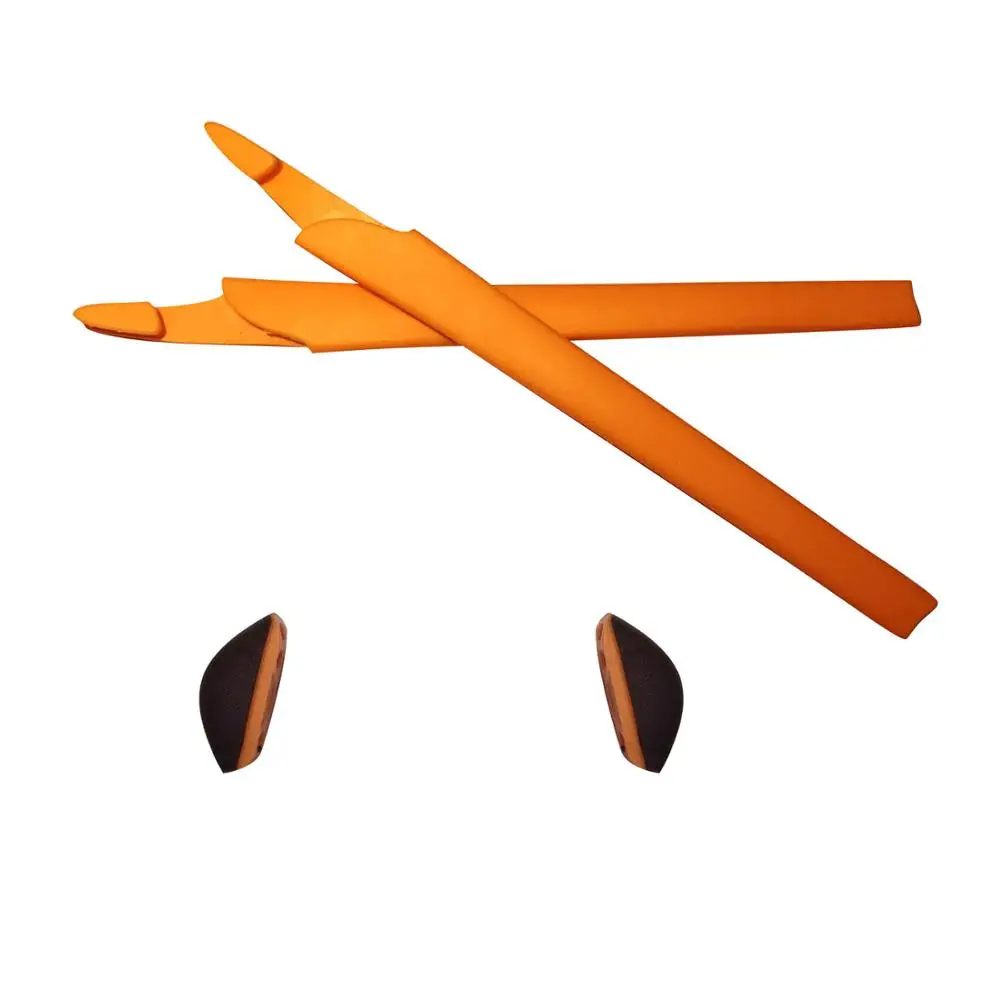 Orange HKUCO Сменный Набор силиконовых ножек для Cross link PRO SWITCH& SWEEP Солнцезащитные очки ушные вкладыши резиновый комплект - Цвет линз: Orange