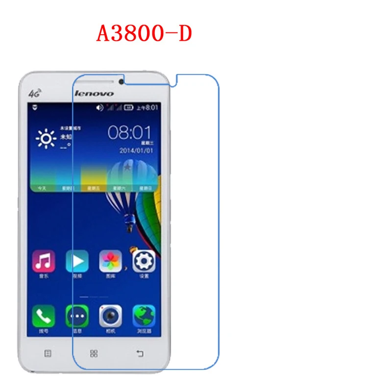 Lenovo A3800-D Для lenovo A656, S580, A385E, A3900, A700, A3800-D, углеродного волокна с уровнем твердости 9 H оргстекло Экран протектор - Цвет: Lenovo A3800-D
