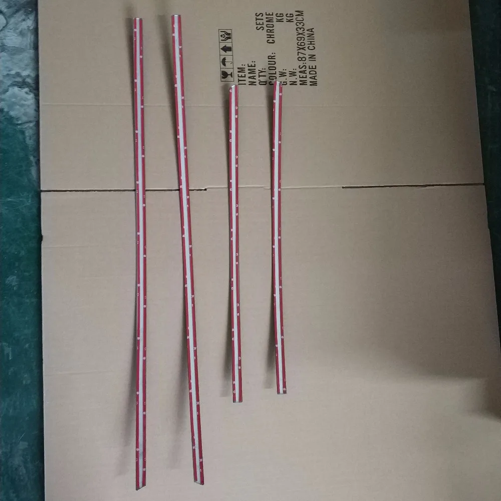 4 шт. Автомобильная наружная оконная формовочная лента уплотнительная для Ford Escape