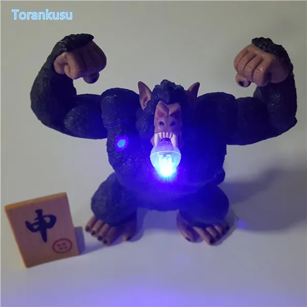 Dragon Ball Z фигурку Сон Гоку обезьяна Светодиодный светильник DIY Дисплей игрушка Esferas