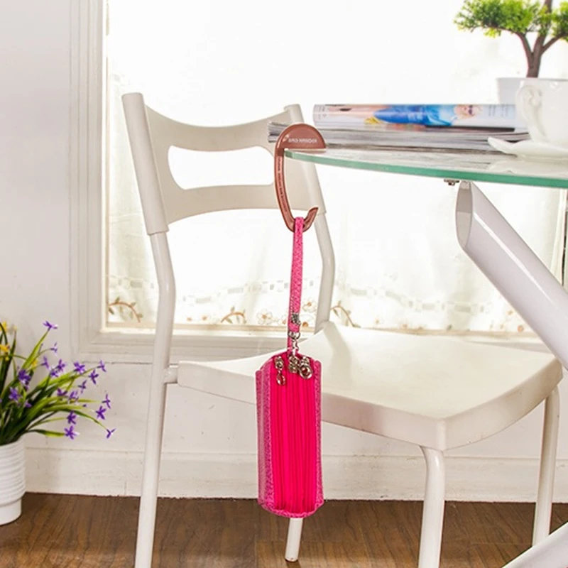 Plastic Bag Hook Mini Portable Buckle Table Desk Brim Purse Hanger Holder Handbag GJJJSN353 | Дом и сад