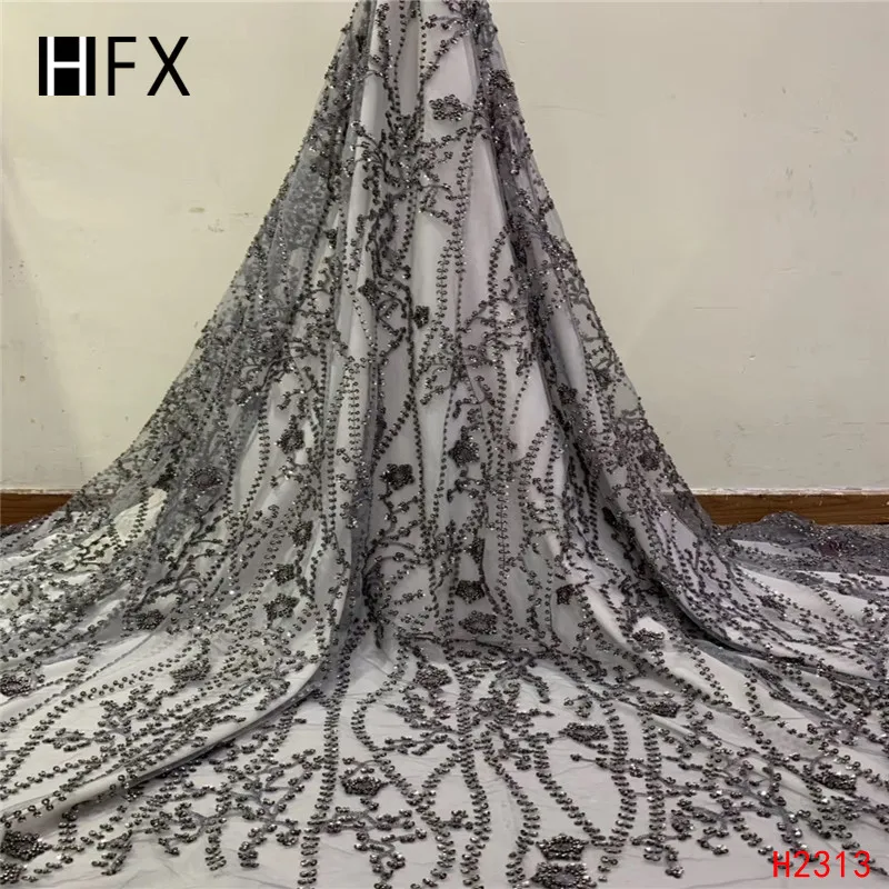 Кружевное платье с вышивкой HFX высококачественное фатиновое ручной работы