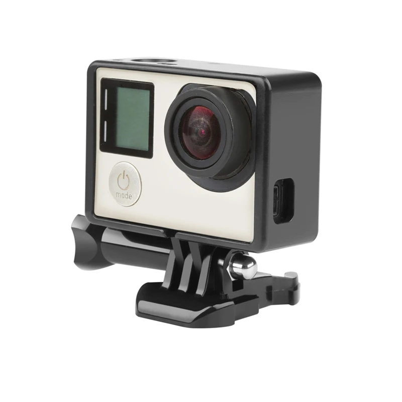 Защитная рамка для Go Pro Hero 4 3 + черный защитный чехол камеры аксессуары