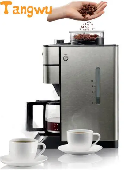 Бесплатная доставка Новая шлифовальная автоматическая кофемашина Бытовая