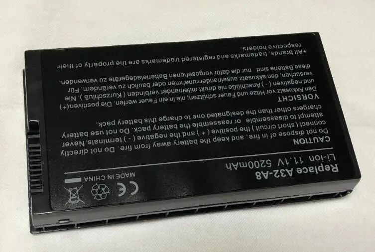 HSW Аккумулятор для ноутбука ASUS A8 A8000 F8 Z99 N80 N81 X80 X81 серии A32 6 ячеек бесплатная
