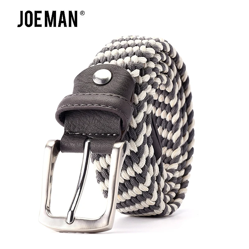2018 модный Stong эластичный тканевый ремень для мужчин Повседневный Пояс плетеный