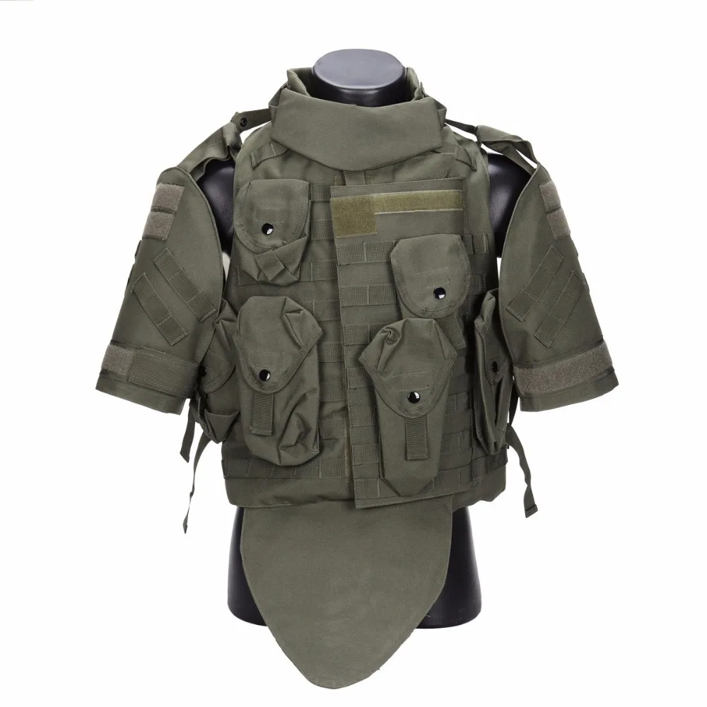 OTV Airsoft тактический жилет камуфляж бронежилет боевой с мешочком/ковриком USMC