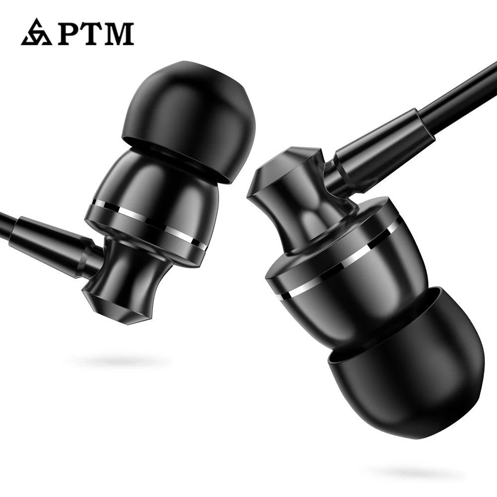 Металлический корпус наушников печать стерео вкладыши для музыки 3 5 мм Проводная