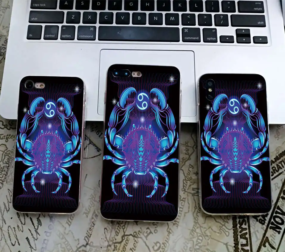 Чехол Dreamlike со знаками Зодиака для iPhone X, 5 S, 5S, XR, XS, Max, SE, 6, 6 S, 7, 8 Plus, мягкий силиконовый чехол для телефона, Fundas