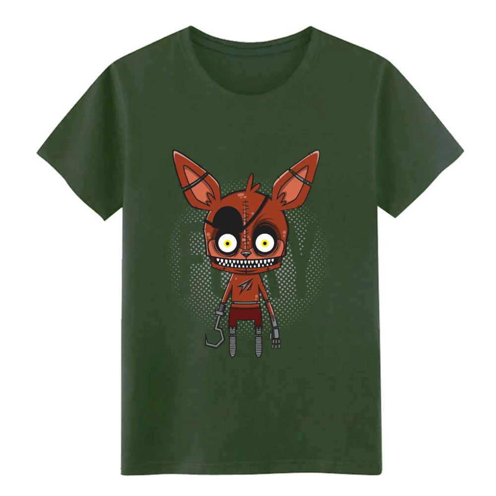 Fnaf foxy футболка на заказ с коротким рукавом S XXXL семья Солнечный свет Мода Летний