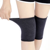 knee support protector leg arthritis injury gym sleeve elasticated bandage knee pad wool knitted kneepads warm