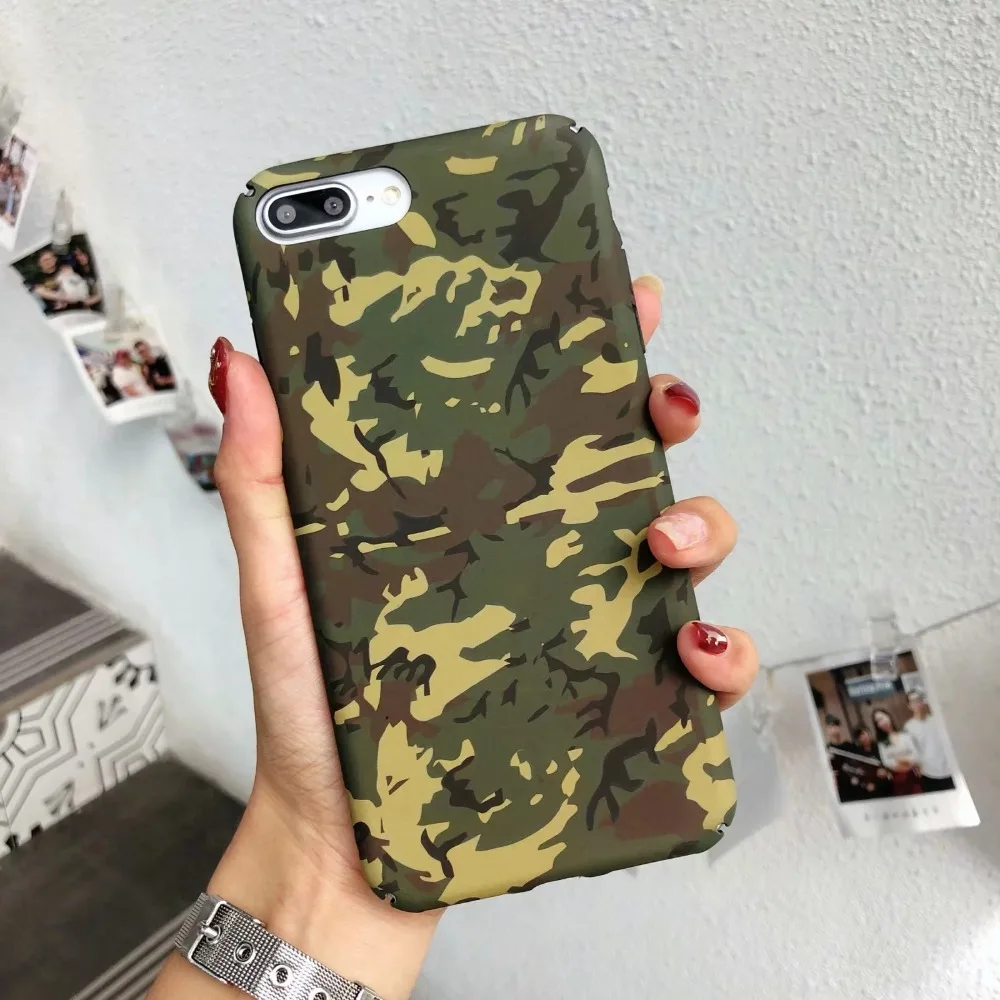 YourTribe камуфляж твердый матовый пластик PC чехол для телефона iPhone 6S 6 Plus 7 8 X xs xr max