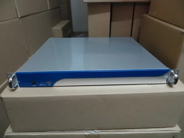Серверный корпус 1U380 мм rackmount IPC промышленный сетевой экран компьютерный чехол |