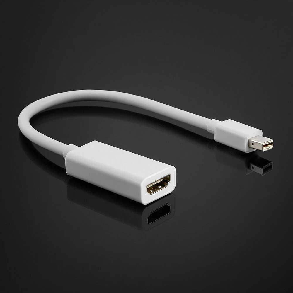 Интерфейс Thunderbolt Mini Display Port DP-HDMI-совместимый адаптер для Apple компьютера проектора