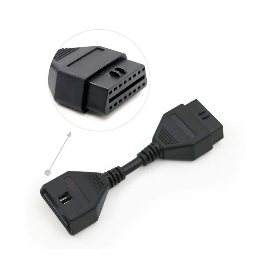 Удлинитель AUTOOL OBD2, удлиняющий Obdii разъем, OBD адаптер для запуска IDIAG Easydiag Pro Pro3 V+ GOLO Mdiag ELM327 AL519
