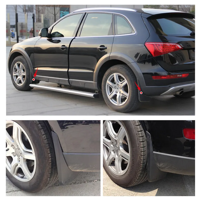 For AUDI Q5 2009-2015 Molded Fender Splash Guards Mud Flaps Mudguards Car styling | Автомобили и мотоциклы