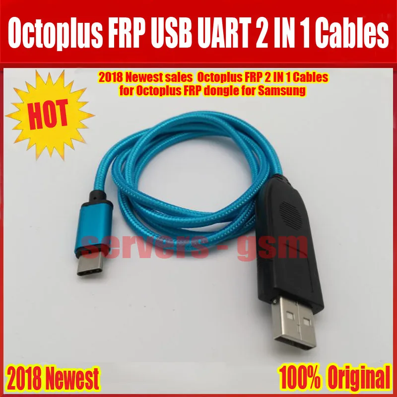 Новейший кабель Octoplus FRP USB UART 2 в 1 (micro + type c ) EFT для Dongle samsung|Детали устройств связи| |