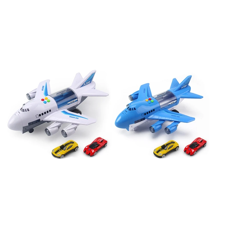 Music Story Simulation Track Inertia Children'S Toy Aircraft Large Size Passenger Plane Kids Airliner Car | Игрушки и хобби