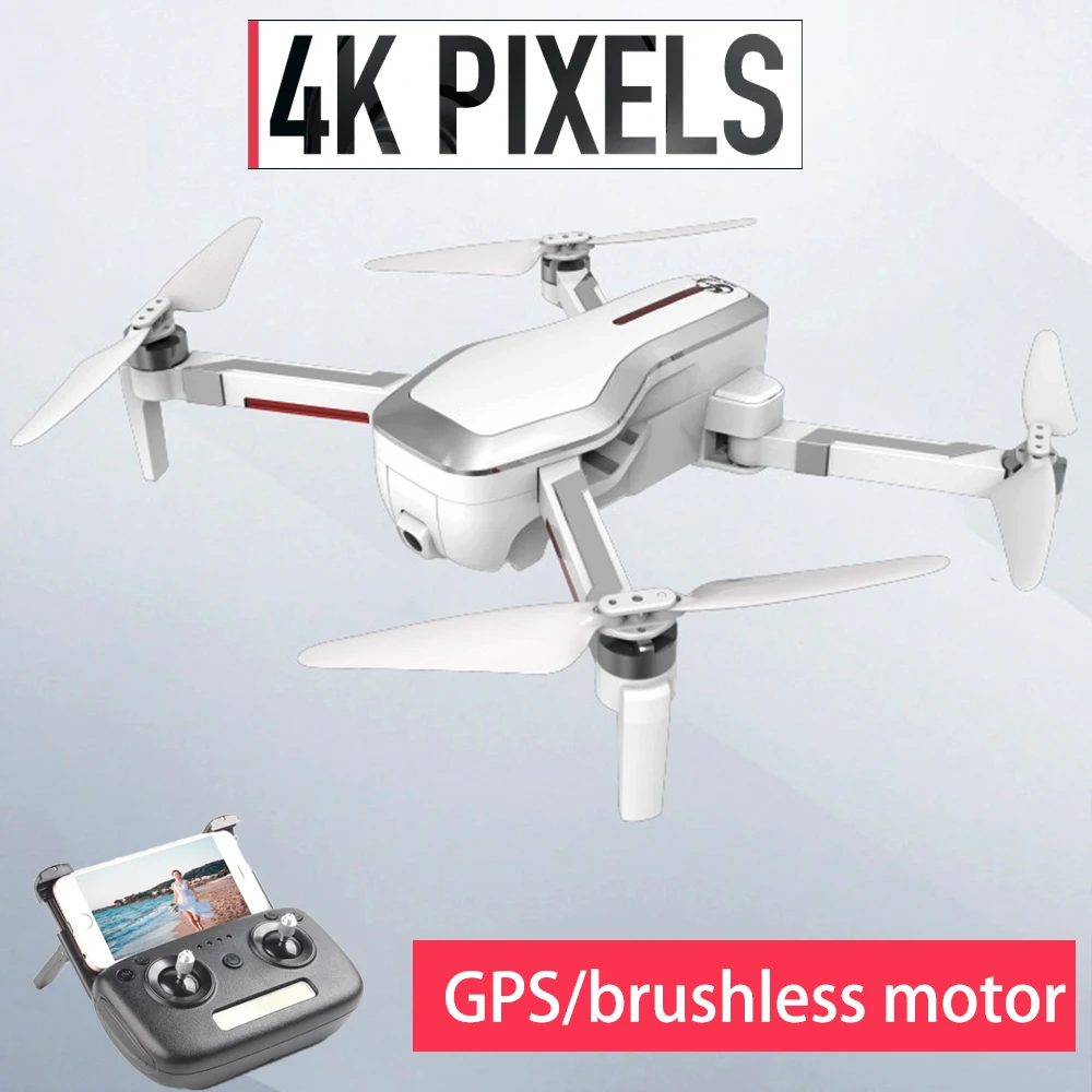 CSJ X7 складной Дрон с GPS 4 K HD 5G экран Трансмиссия бесщеточный Квадрокоптер