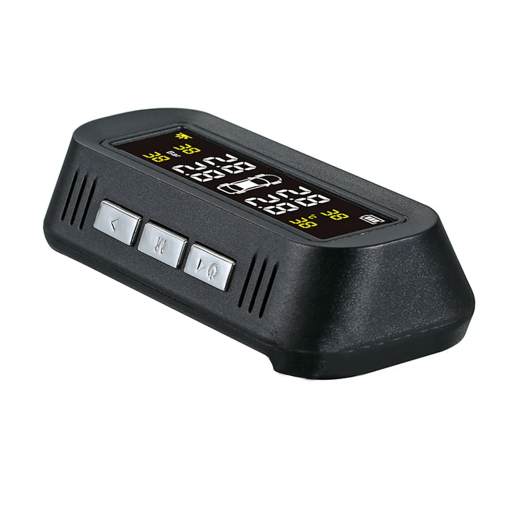 CARPRIE система контроля давления в шинах tpms датчик давления в шинах Солнечный беспроводной 4 внутренних датчика TPMS May13