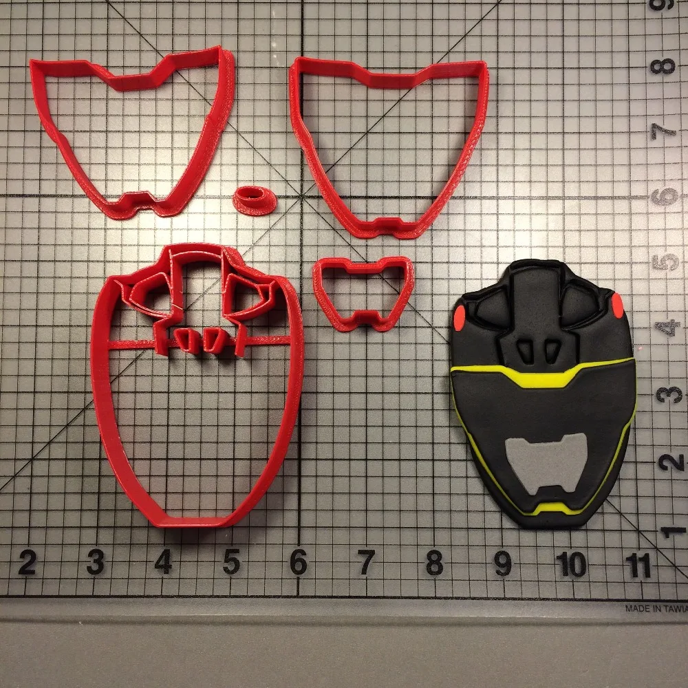 Динозавр Charge Character Black Ranger инструменты для печенья графитовый рейнджер форма