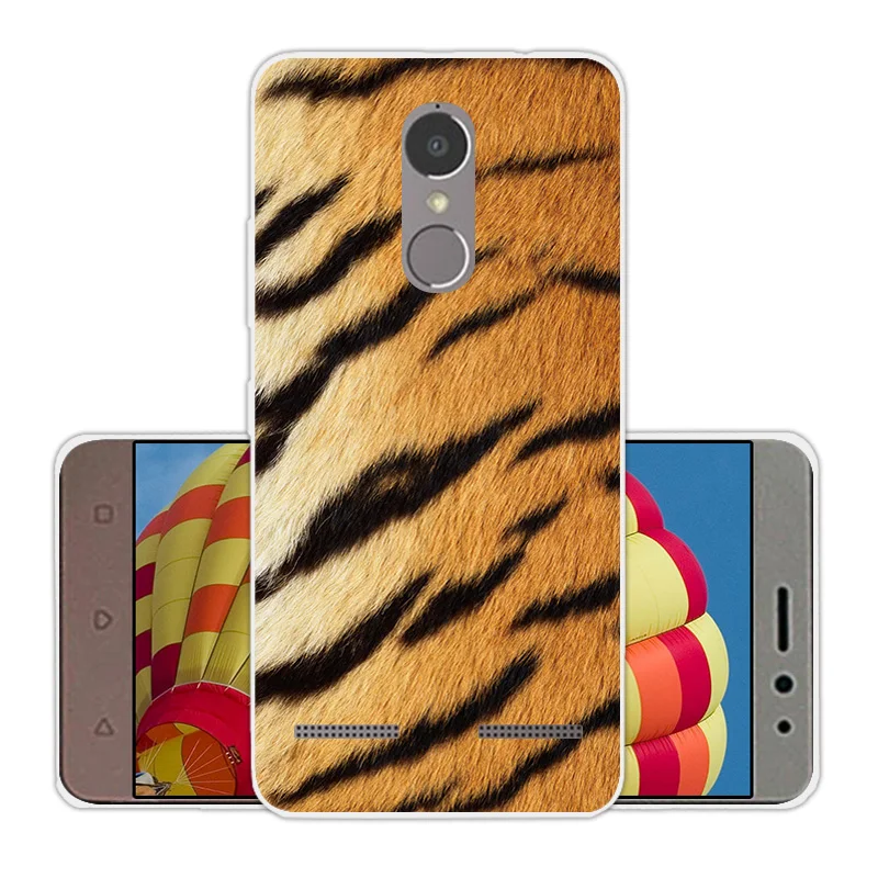 Case For Lenovo K6 Vibe Cover TPU Silicone Fundas Landscape Coque Ultra Thin Transparent Power Phone |