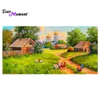 Картина из страз, мозаика, живопись, пейзаж, вышивка крестиком, Кристальные Квадратные наборы страз, декоративная Алмазная вышивка ASF203