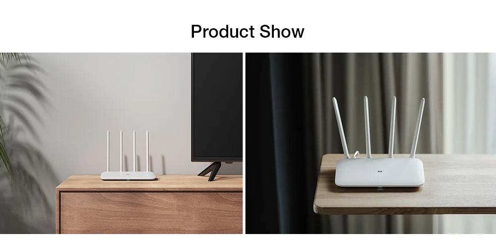 Xiaomi Mi Wi-Fi роутер 4 WiFi повторитель 2,4G 5GHz 128MB DDR3-1200 двухдиапазонный двухъядерный 880MHz беспроводной маршрутизатор с управлением через приложение