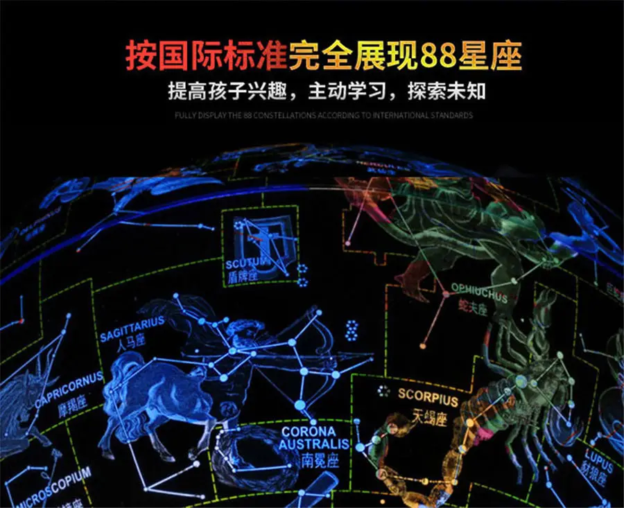 Современный Созвездие круглые акриловые led Настольная лампа для детской спальни ночники кабинет дома деко настольная лампа для детской комнаты ночной Светильник