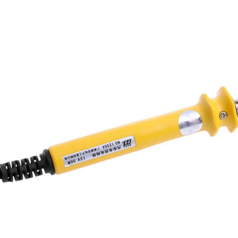 

DC 12V 30W Electric Soldering Iron + Lighter Socket Auto Car Solder Repair Tool