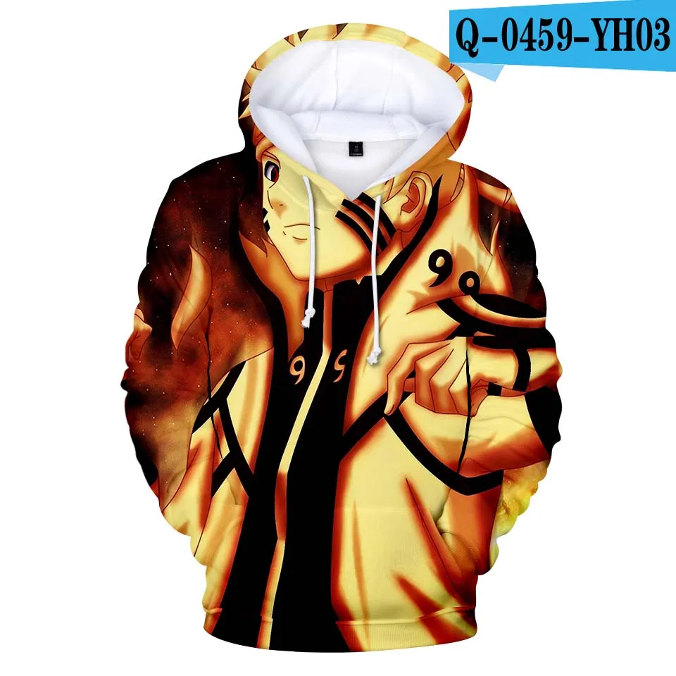Серебристый Aikooki Naruto, модная Крутая толстовка, толстовки для мальчиков и девочек, 3d принт, Наруто, модный стиль, уличная одежда, толстовка с длинным рукавом, 3D, для мужчин, поп-топ - Цвет: Серебристый