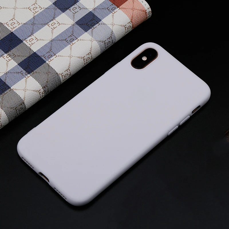 Мягкий силиконовый чехол для iPhone 6 S 6 S 7 8 Plus 5 5S X 10 XR XS Max 6Plus 6splus 7Plus чехол милый яркий противоударный резиновый чехол