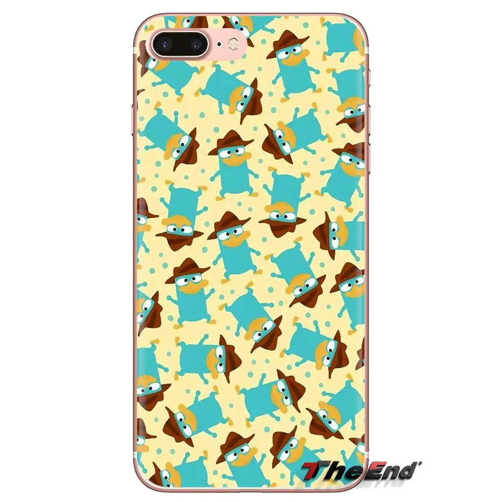Cartoon Perry The Platypus Art TPU Transparent Shell Covers For Xiaomi Redmi 4A S2 Note 3 3S 4 4X 5 Plus 6 7 6A Pro Pocophone F1 |