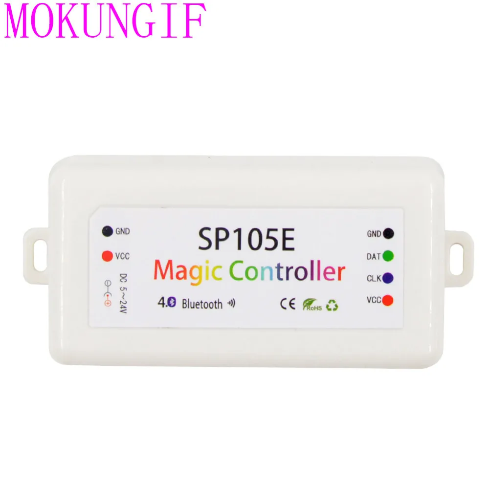 10 шт. версии 2048 пикселей контроллер SP105E Magic Controller 4 0 Bluetooth-совместимый APP WS2801 WS2811