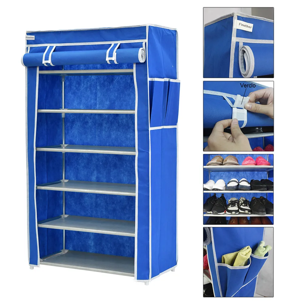 Finether нетканый материал для хранения обуви простая многослойная полка