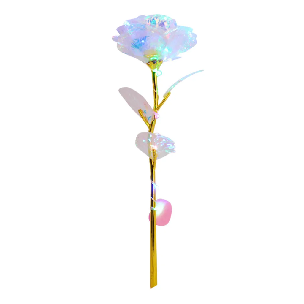 Новый Galaxy Rose с любовной основой вечный Кристальный подарок на день матери лучший