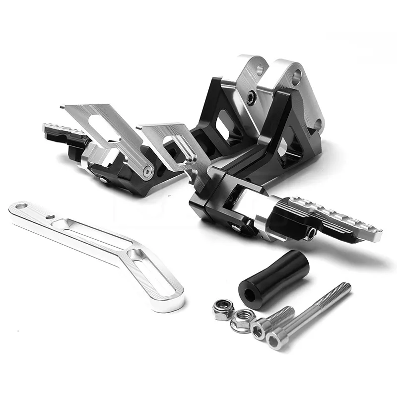 Мотоцикл с ЧПУ Регулируемая Rearset подножки задний Набор ножная педаль для Yamaha Exciter