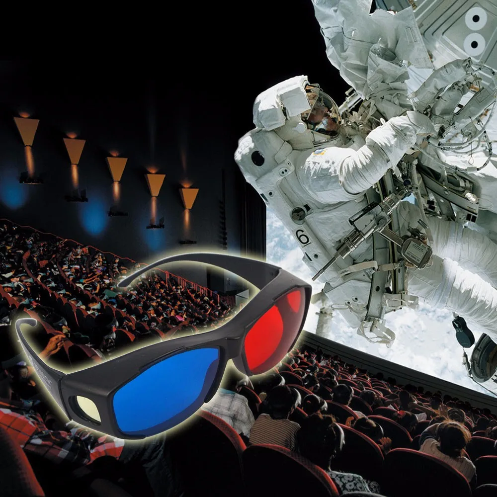 3D очки красный синий для домашнего кинотеатра светодиодный проектор 3d очки для кинотеатра