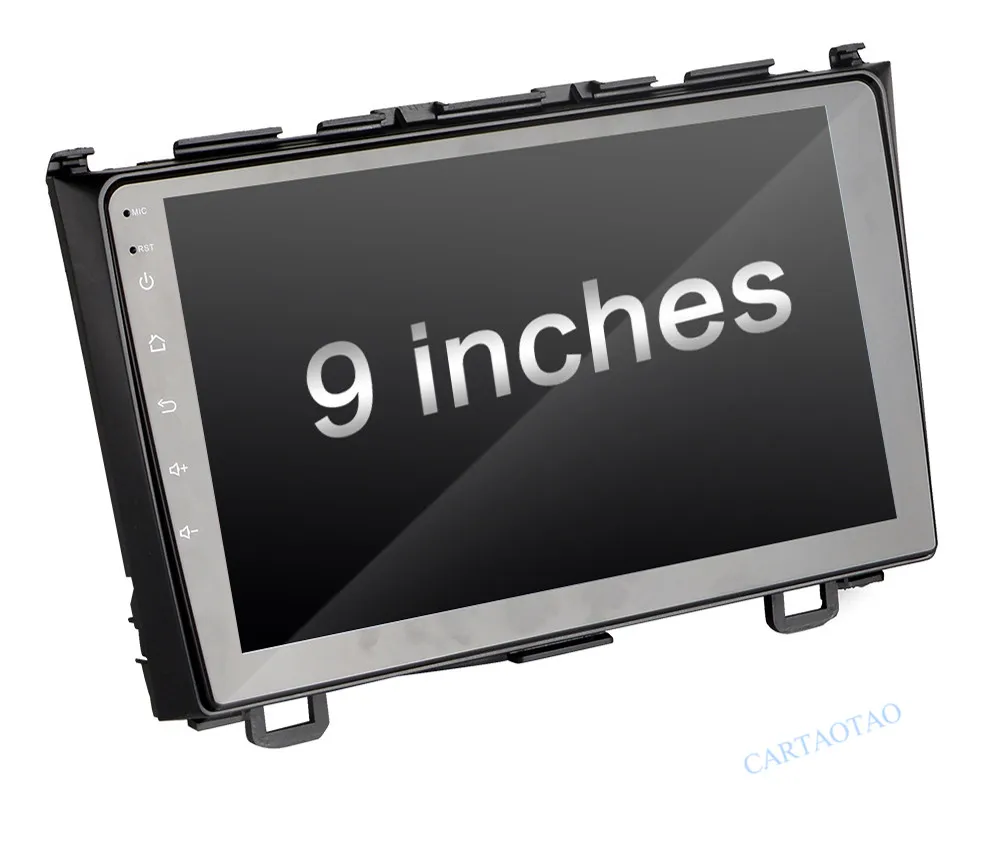Автомобильный DVD gps android 8,1 автомобильный Радио стерео 2G 32G карта четырехъядерный 2 din Автомобильный мультимедийный плеер для Honda 2006-2011 9 дюймов