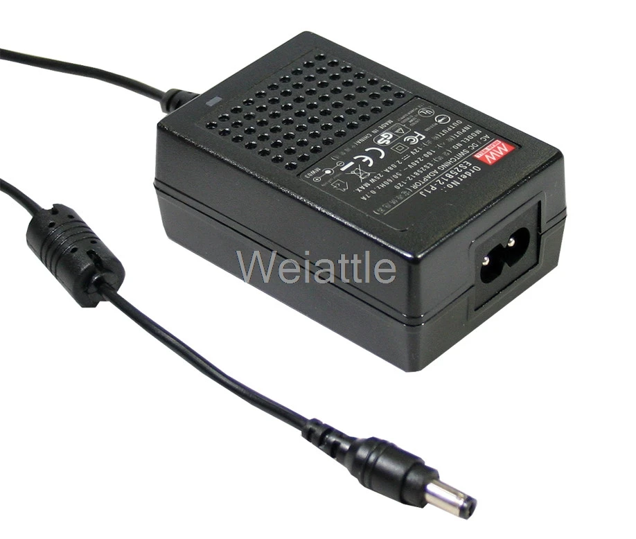 

MEAN WELL original GS25B09-P1J 9V 2.77A meanwell GS25B 9V 25W AC-DC Industrial Adaptor