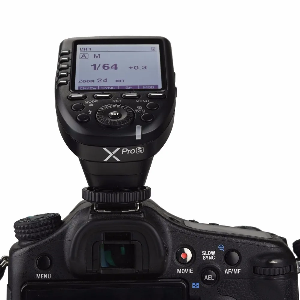 Передатчик Godox XPro S с TTL HSS 2 4G беспроводная система X ЖК экран + 3 фоторесивера для Sony