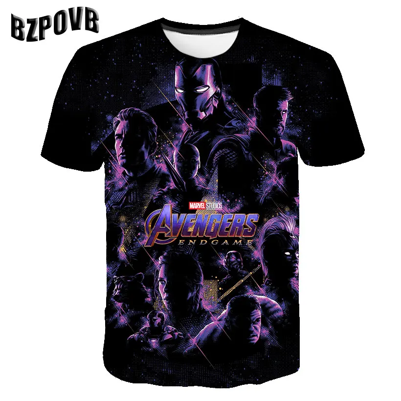 BZPOVB 2019 Капитан Америка футболка футболки с 3D принтом Для мужчин Marvel Мстители
