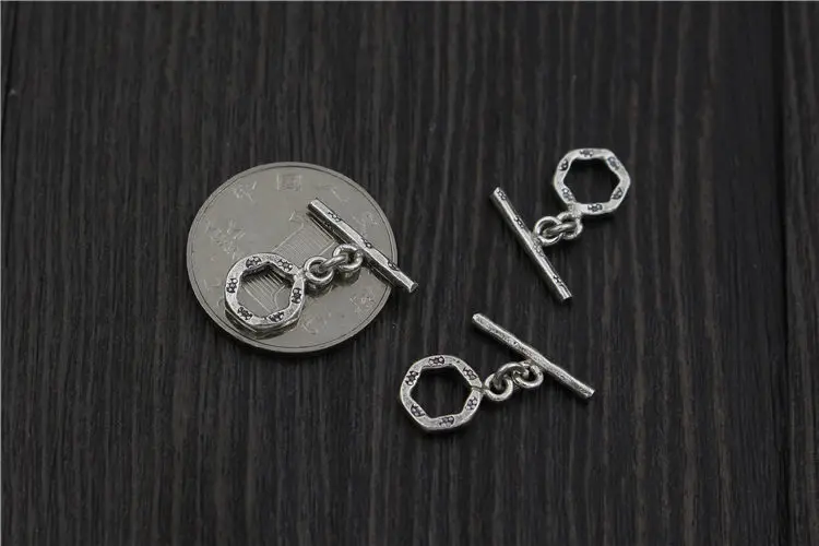 Серебряные аксессуары ручной работы S925 стерлингового серебра DIY ювелирных