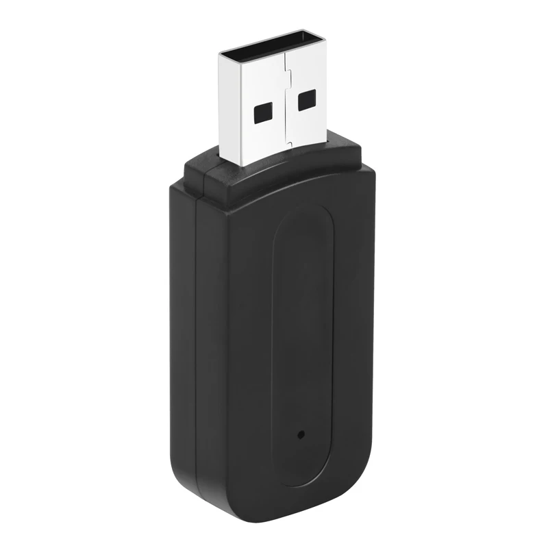 Беспроводной портативный мини аудиоприемник Overfly Bluetooth Aux черный 3 5 мм для iPhone