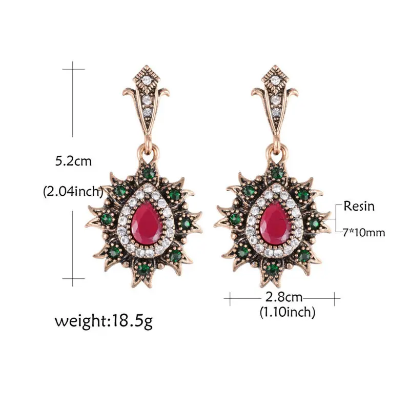 2016 Модные Винтажные Элегантные Роскошные Красивые Висячие серьги модные