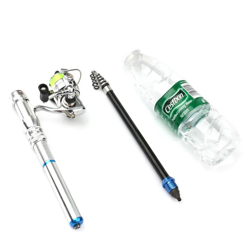 Телескопическая удочка и Катушка Combos Вручая скала с спиннингом для пресная вода