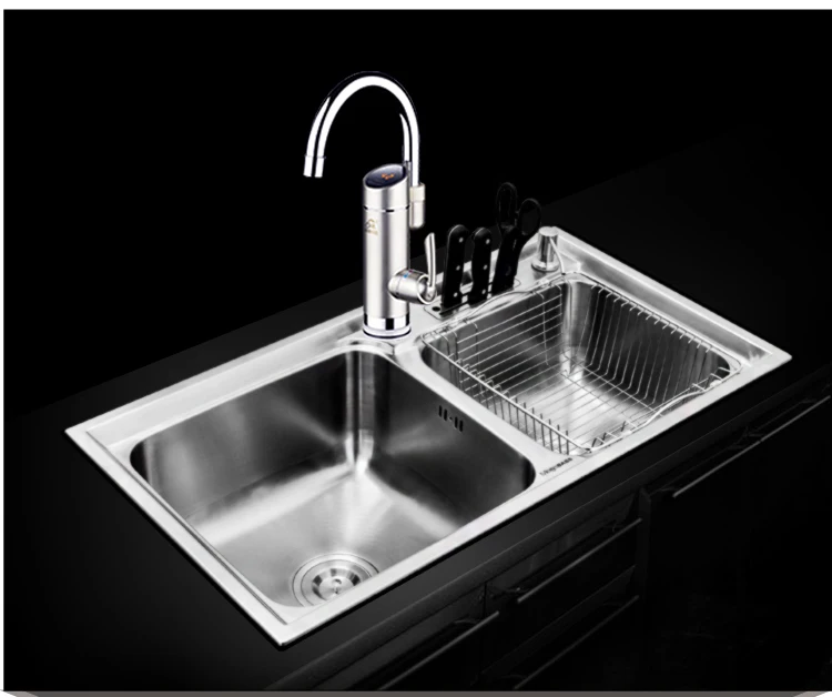 Мгновенный кран для горячей воды Электрический быстрый нагреватель безтанковый