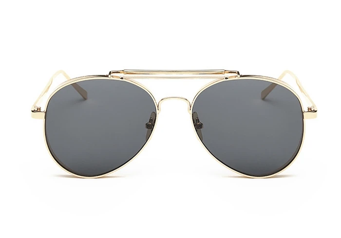 Готический круглый Рамки Солнцезащитные очки для женщин Для мужчин