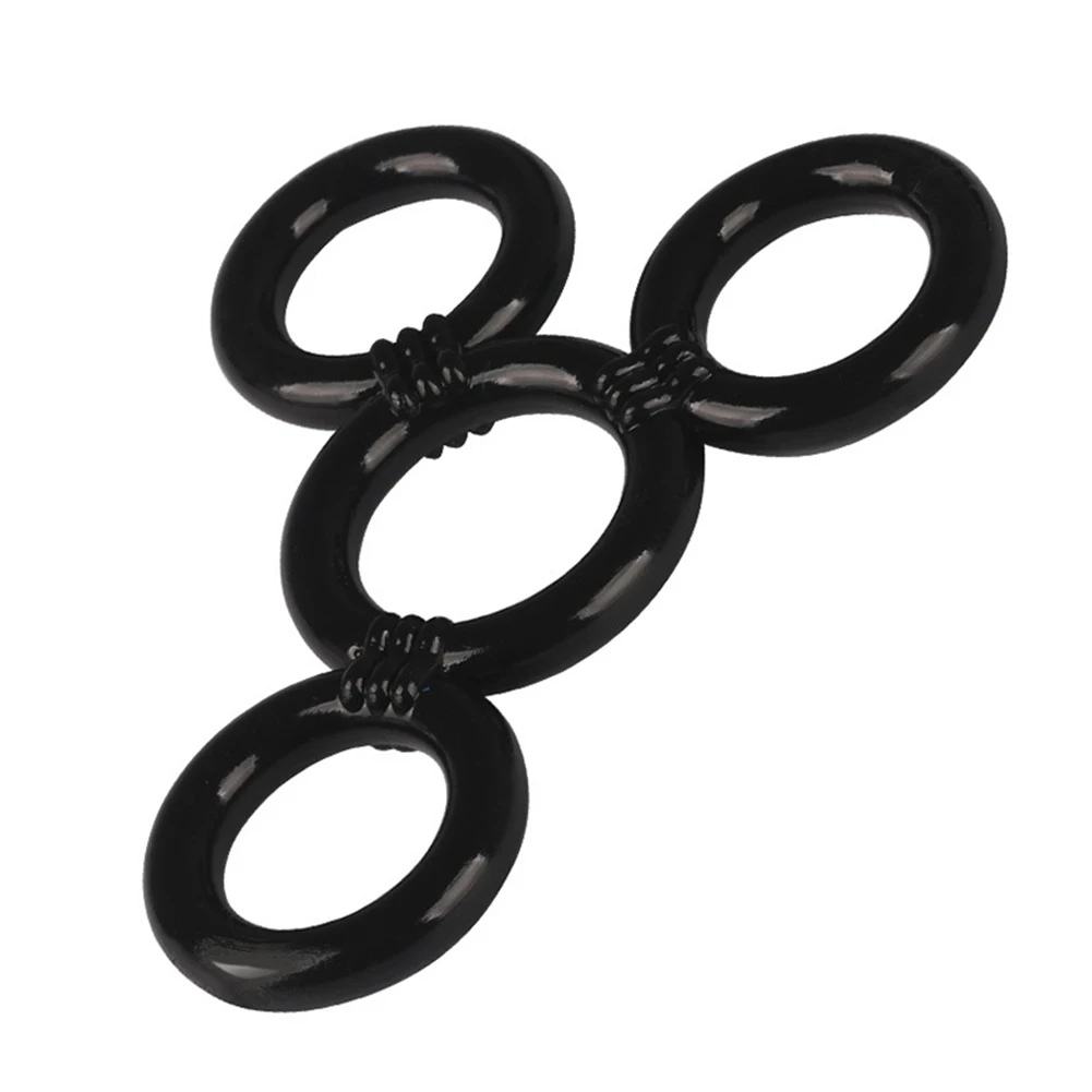 Мужской ошейник с 4 кольцами и блокировкой спермы | Красота здоровье