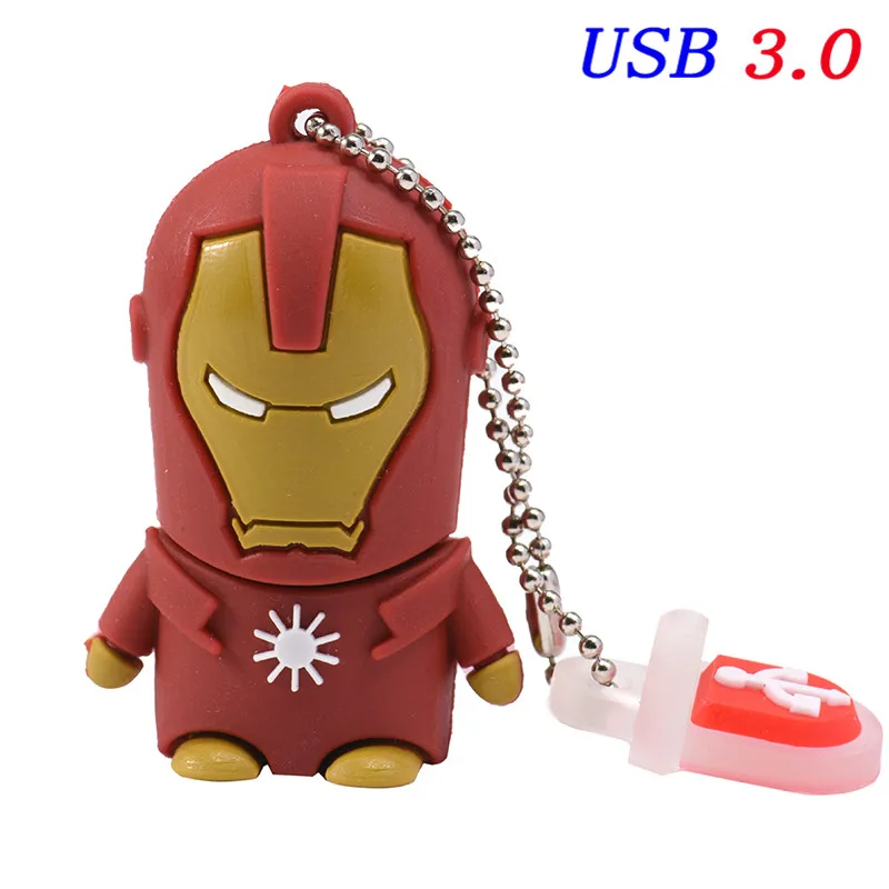 T8 JASTER Горячая высокоскоростной флеш-накопитель USB 3,0 4 ГБ 8 ГБ 16 ГБ 32 ГБ 64 Гб мультфильм супергерой Супермен Бэтмен серии USB memory stick - Цвет: T8